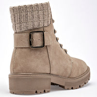 Bota Casual Ensueño Mujer 179655 Maquillaje Tubo 12 Cm