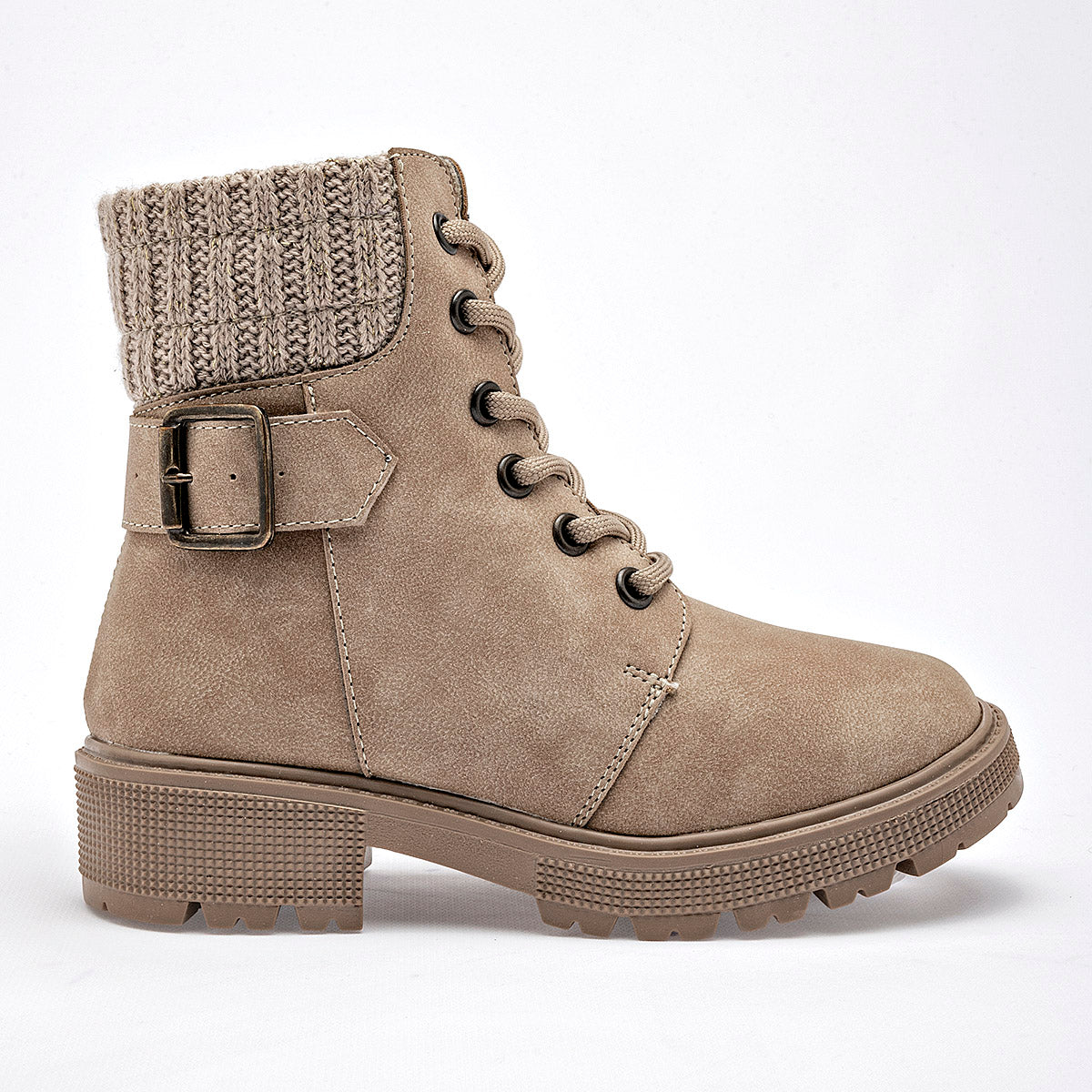 Bota Casual Ensueño Mujer 179655 Maquillaje Tubo 12 Cm