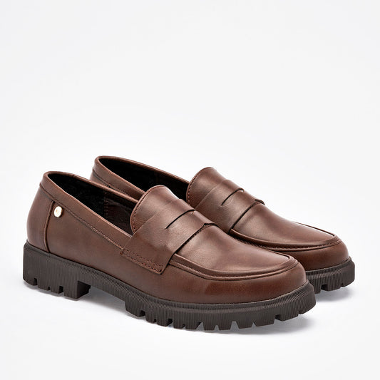ZAPATO CASUAL MUJER ETNIA 60030 CAFE