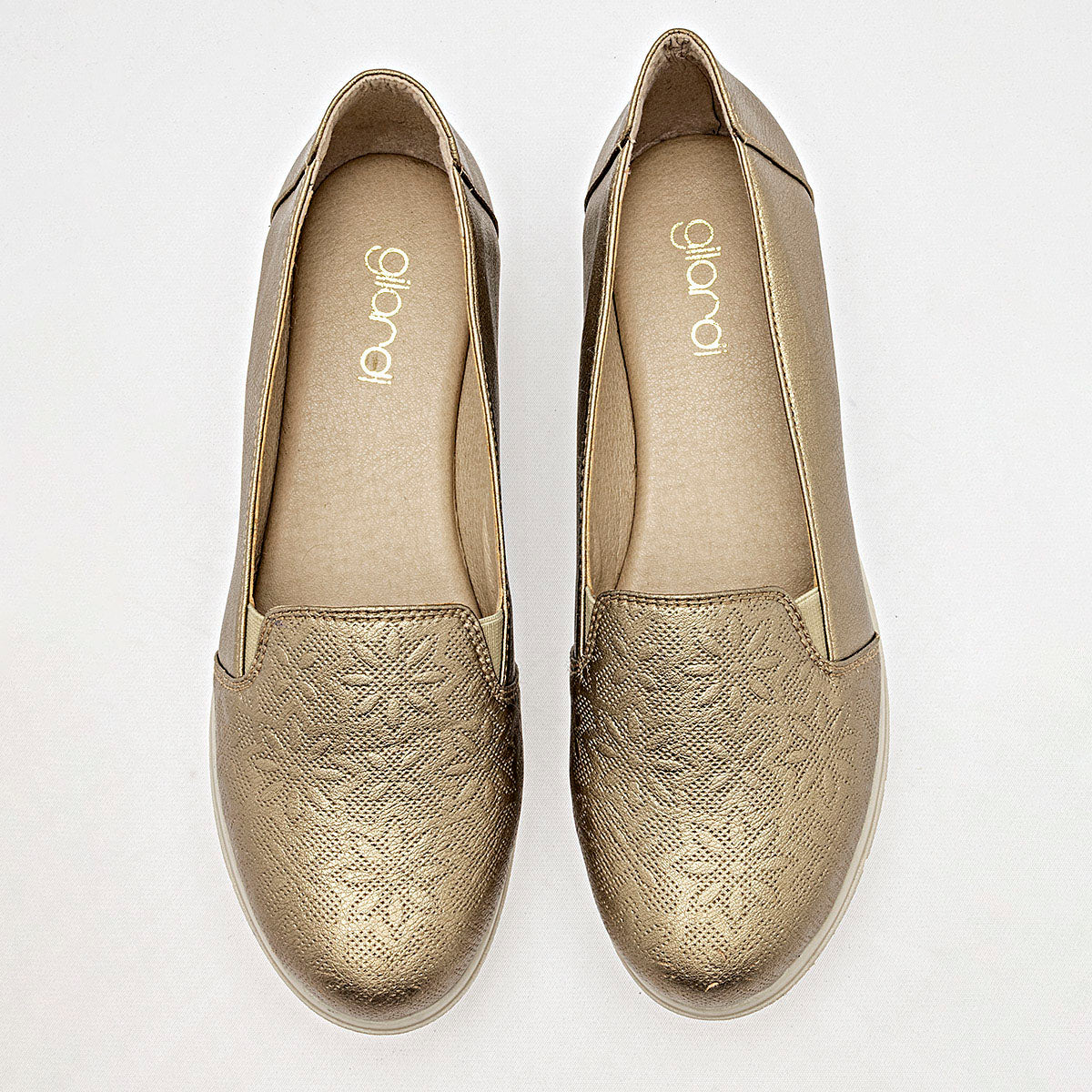 Zapato Confort Gilardi Mujer 622 Oro