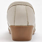 Zapato Confort Piel Gilardi Mujer 5119 Beige Plataforma 4 Cm