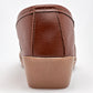 Zapato Confort Piel Gilardi Mujer 5120 Camel Plataforma 4 Cm