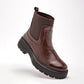      Bota Casual Green Love Mujer 95113 Cafe Tacon 4 Cm