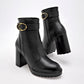      Botin Casual Green Love Mujer 95235 Negro Tacon 8 Cm