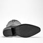 Bota Larga Green Love Para Mujer 95270 Negro Tacon 5 Tubo 27