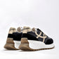 TENIS URBANO MUJER MORAMORA AMADA NEGRO ORO