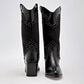 Bota vaquera moramora para mujer 1107580 negro tacon 7cm tubobo 28 Cm