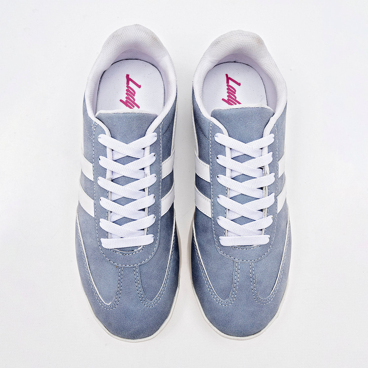 TENIS URBANO MUJER LADY ONE FJ215 AZUL BLANCO