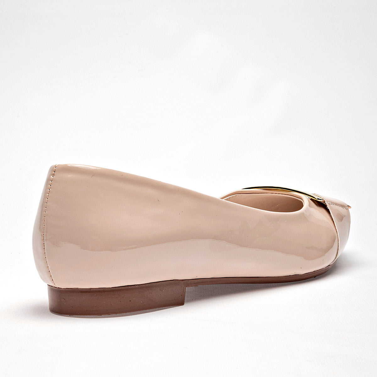 Flats Casuales Charol Lady One Mujer Ls3710 Beige