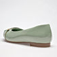 Flats Casuales Charol Lady One Mujer Ls3710 Verde