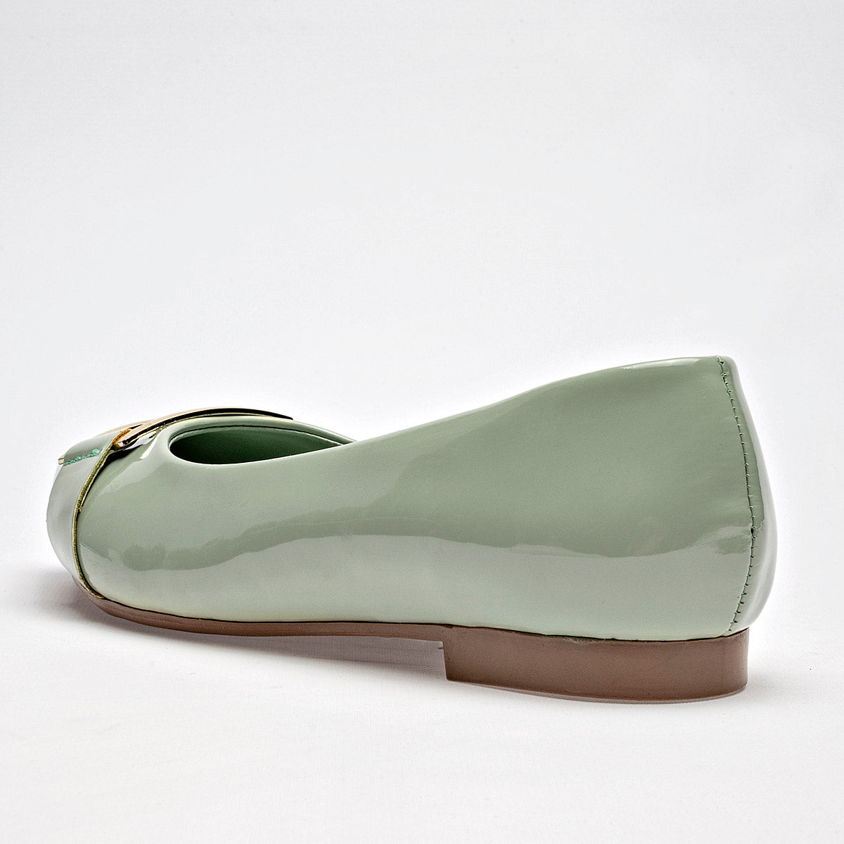 Flats Casuales Charol Lady One Mujer Ls3710 Verde