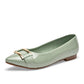 Flats Casuales Charol Lady One Mujer Ls3710 Verde
