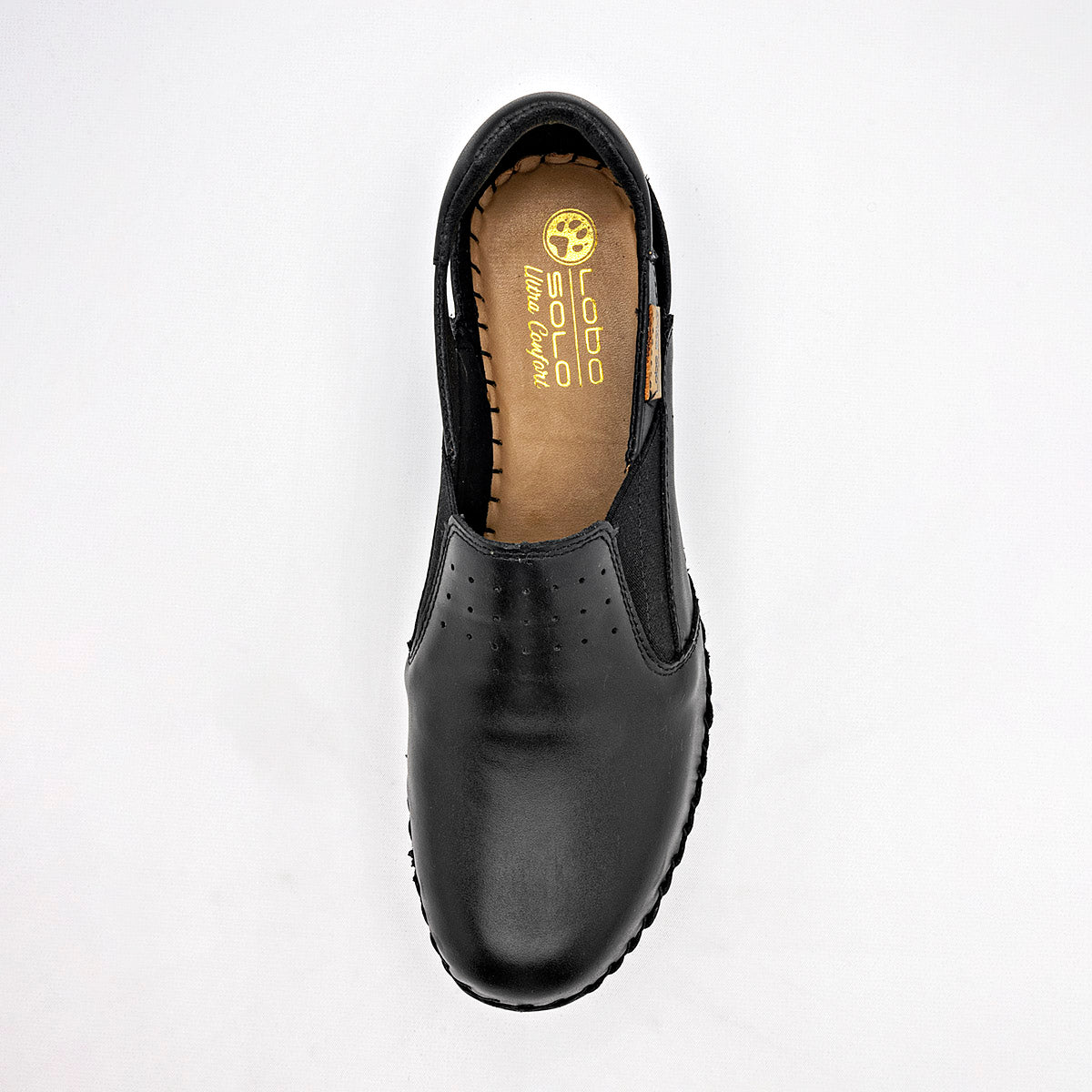 Zapato Confor Mujer Lobo Solo Mujer 4728b Negro