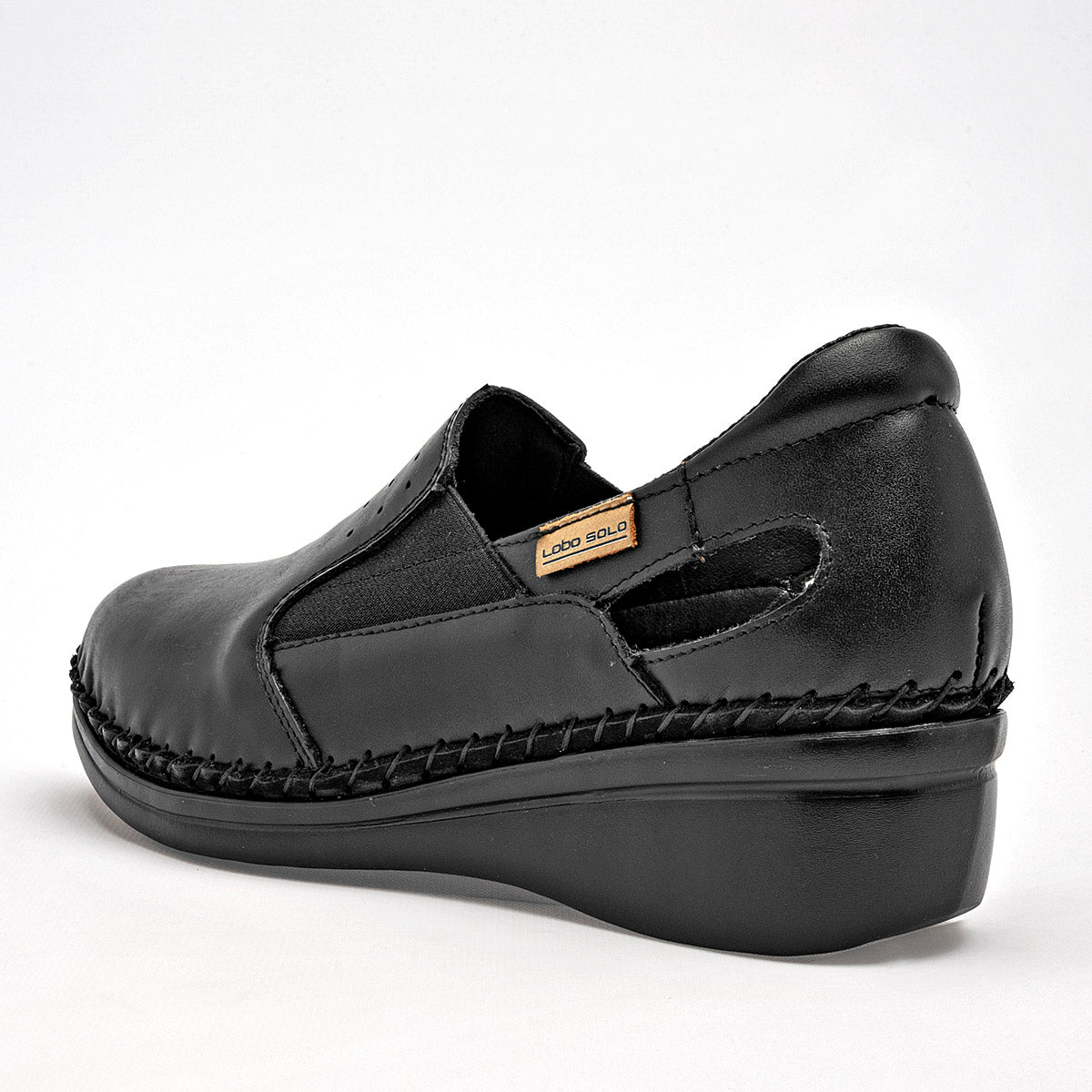 Zapato Confor Mujer Lobo Solo Mujer 4728b Negro