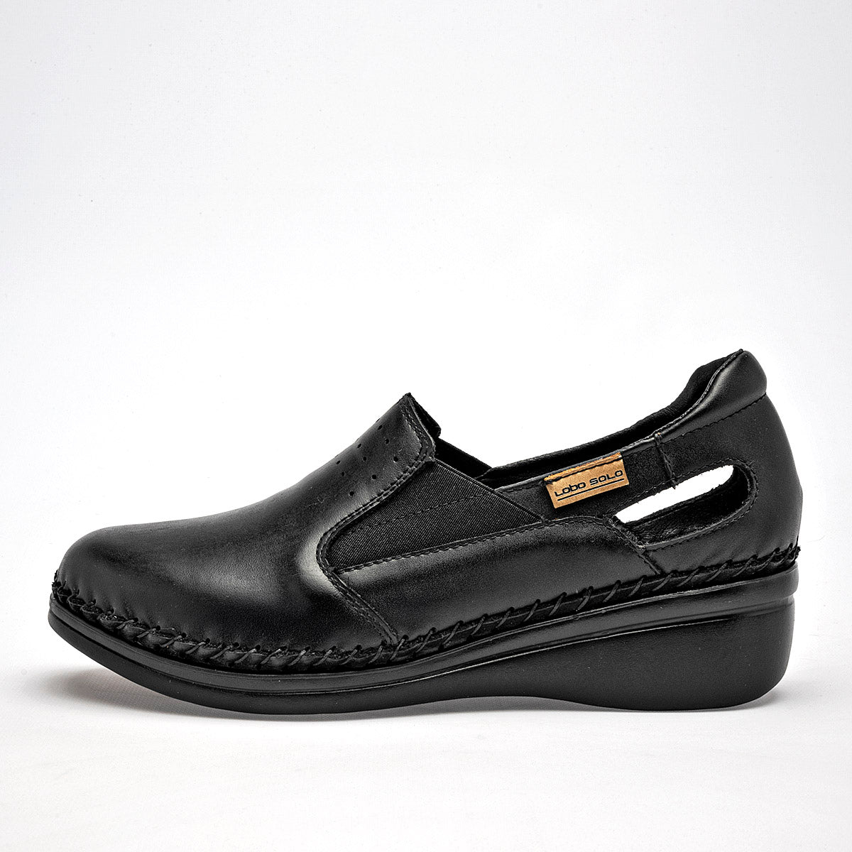 Zapato Confor Mujer Lobo Solo Mujer 4728b Negro