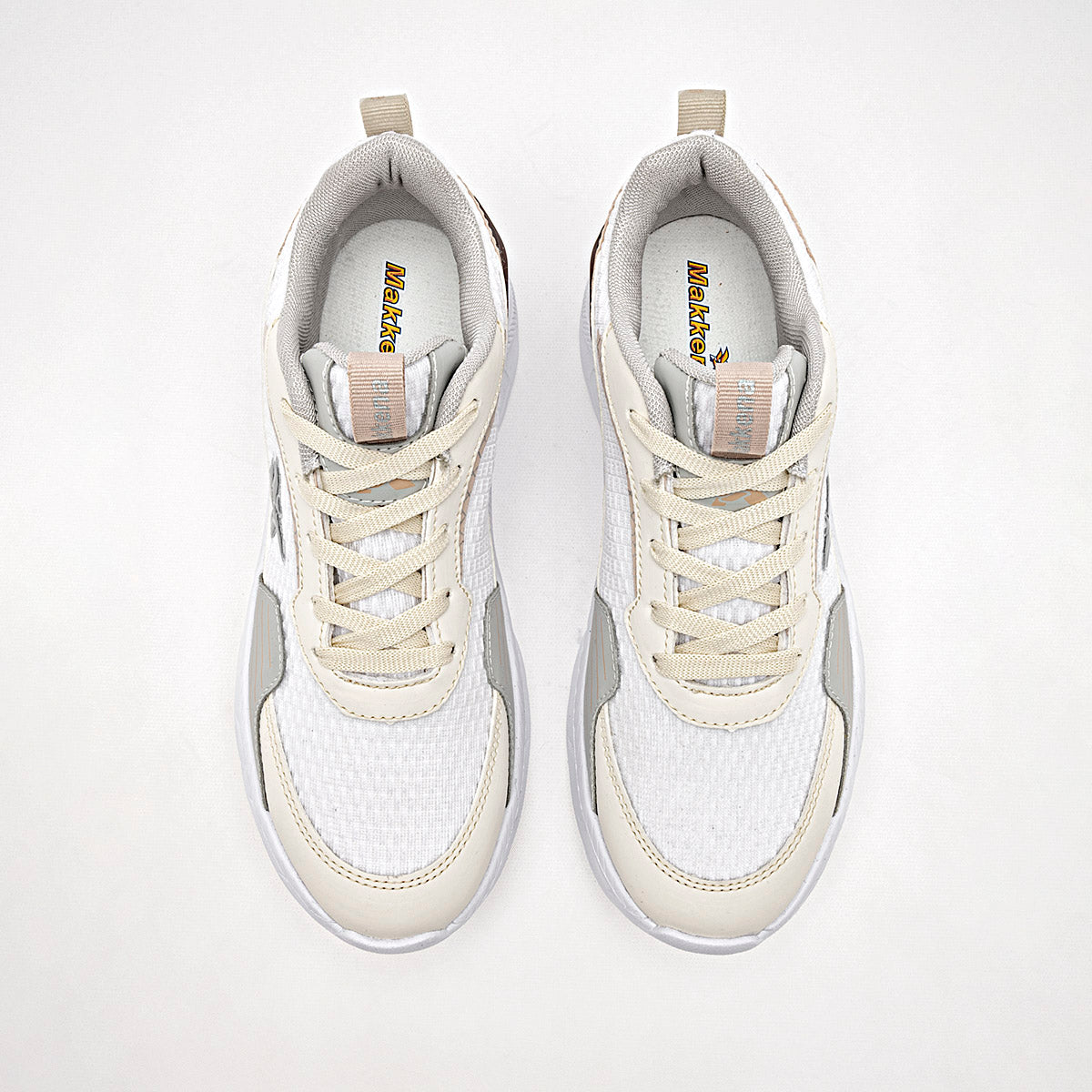 TENIS URBANO MUJER MAKKENA 5030 LATE GRIS MAQUILLAJE