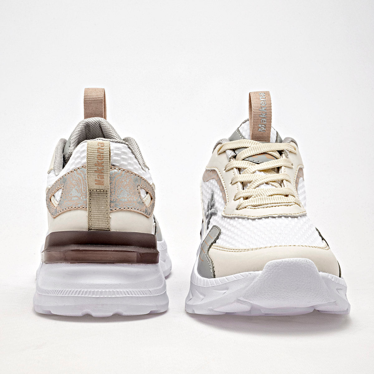 TENIS URBANO MUJER MAKKENA 5030 LATE GRIS MAQUILLAJE