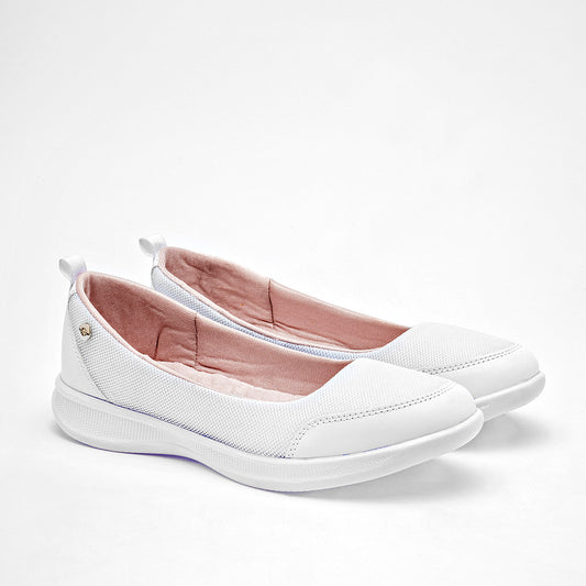 ZAPATO CASUAL MUJER MORA CONFORT FERKA BLANCO