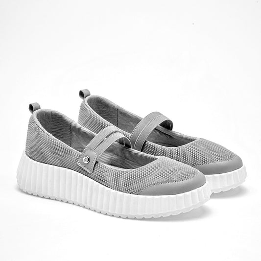 ZAPATO CASUAL MUJER MORA CONFORT ZARIA GRIS
