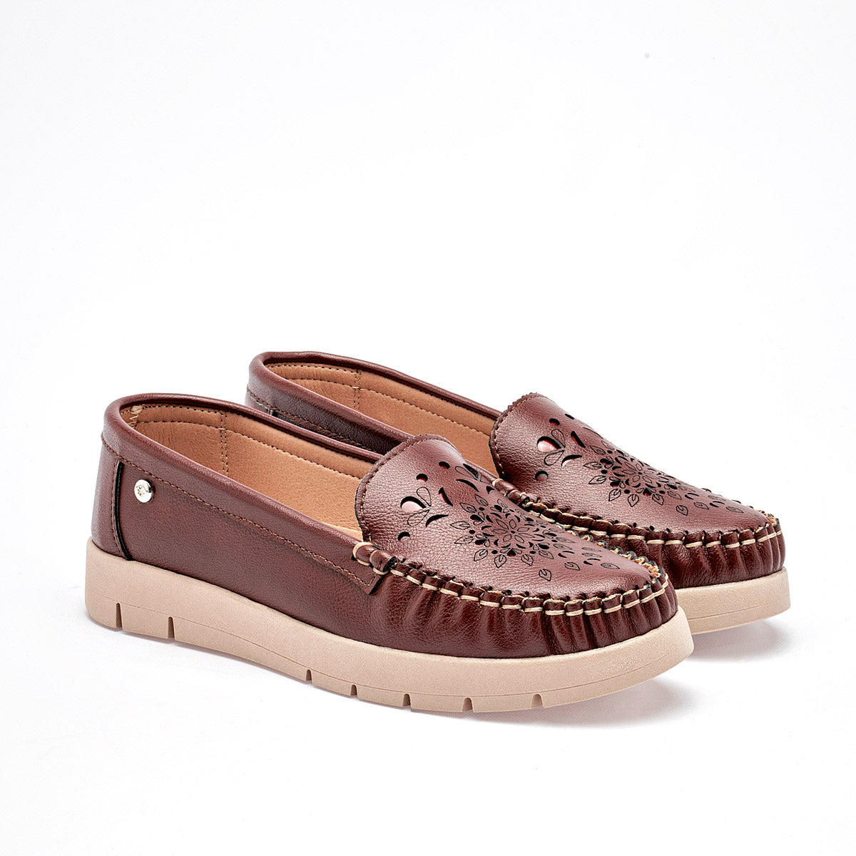 Zapato Confort Mora Confort Mujer Opalo Cafe