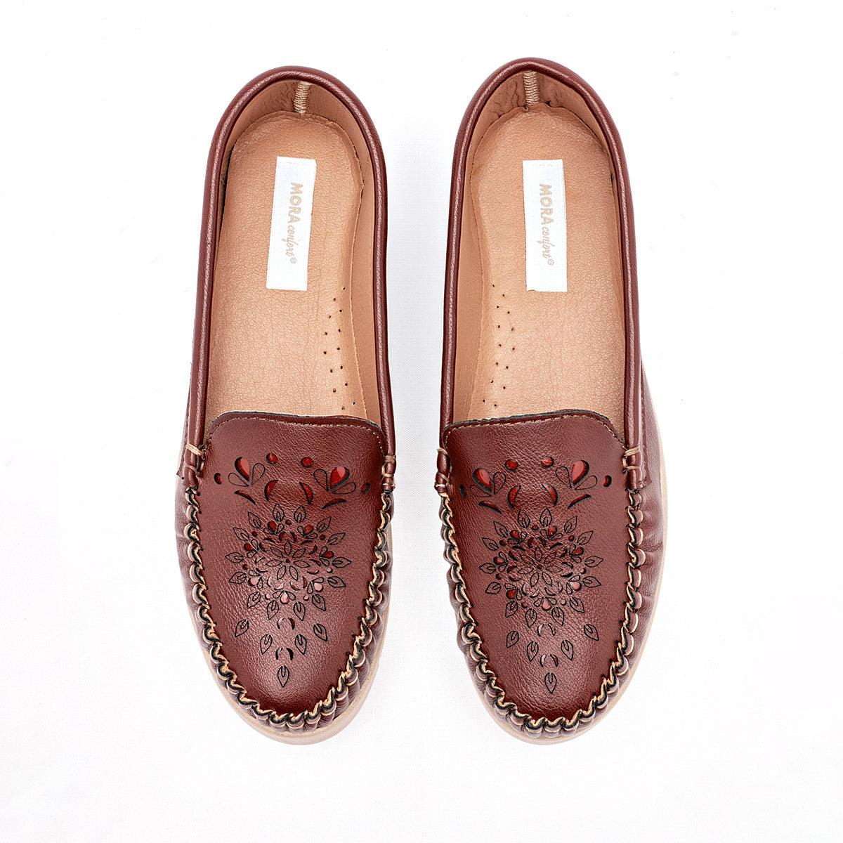 Zapato Confort Mora Confort Mujer Opalo Cafe
