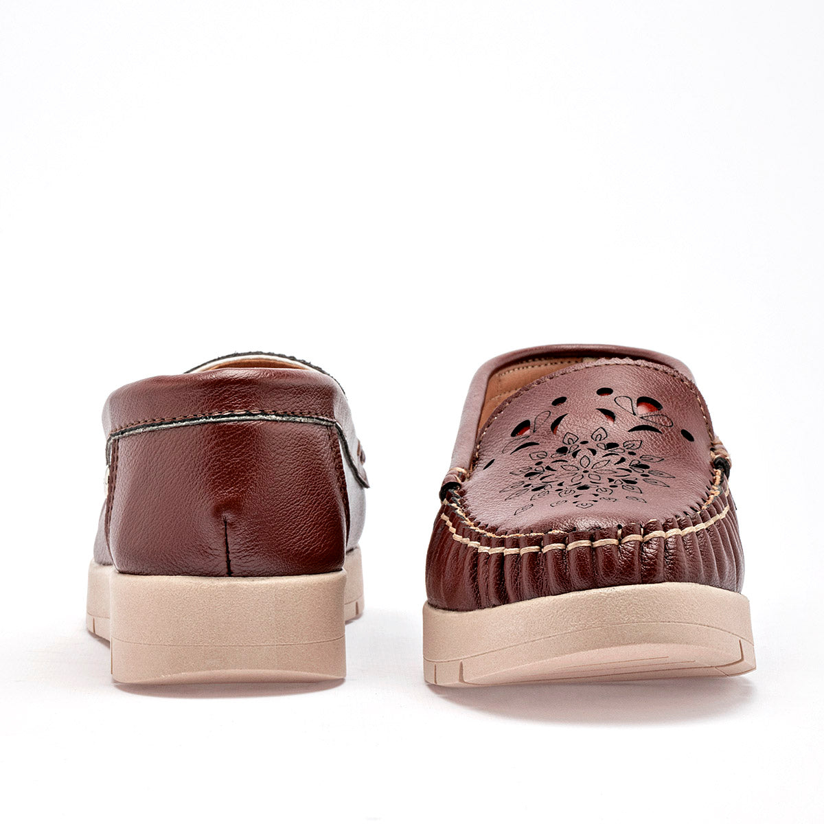 Zapato Confort Mora Confort Mujer Opalo Cafe