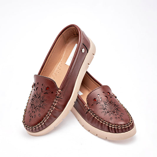 Zapato Confort Mora Confort Mujer Opalo Cafe