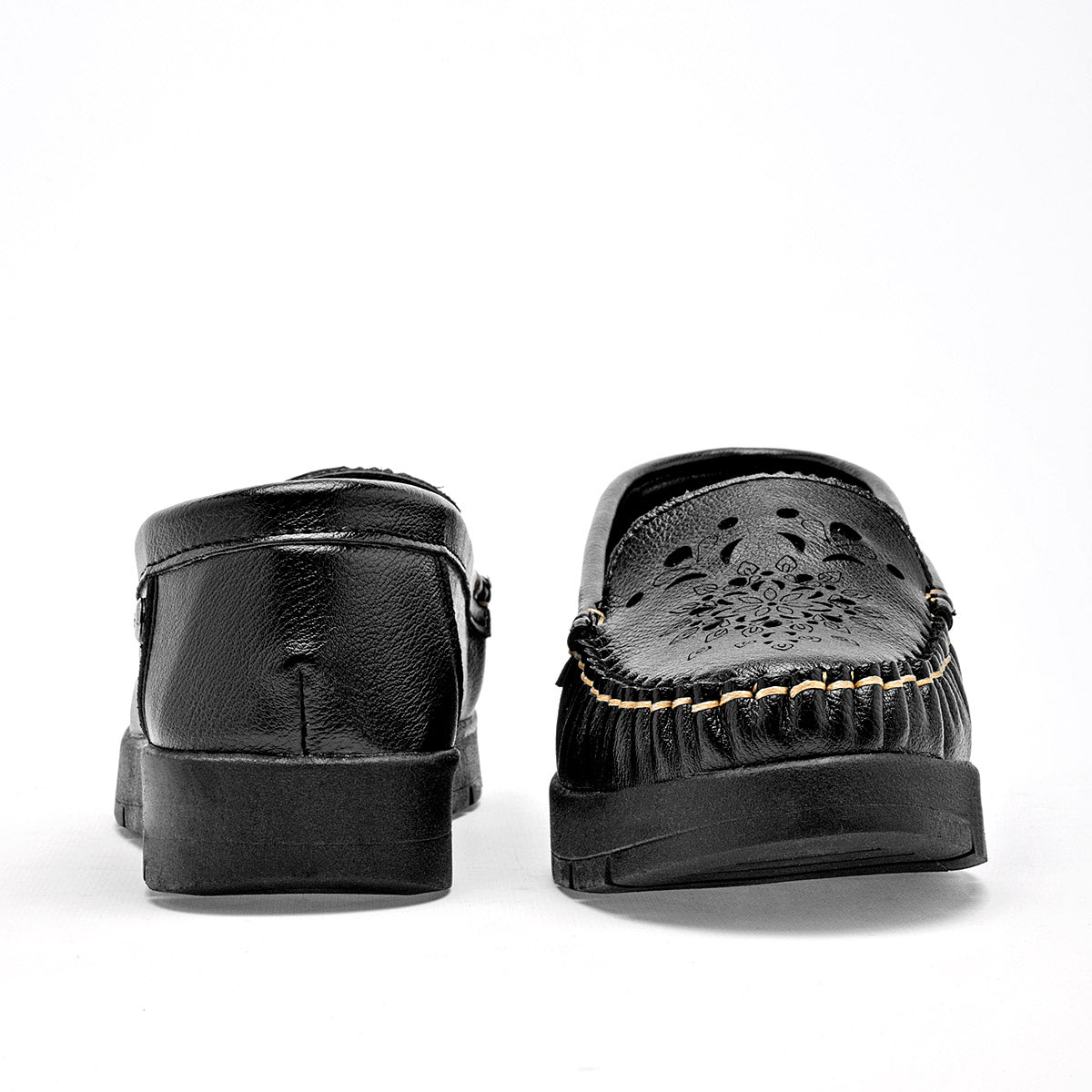 ZAPATO CASUAL MUJER MORA CONFORT OPALO NEGRO