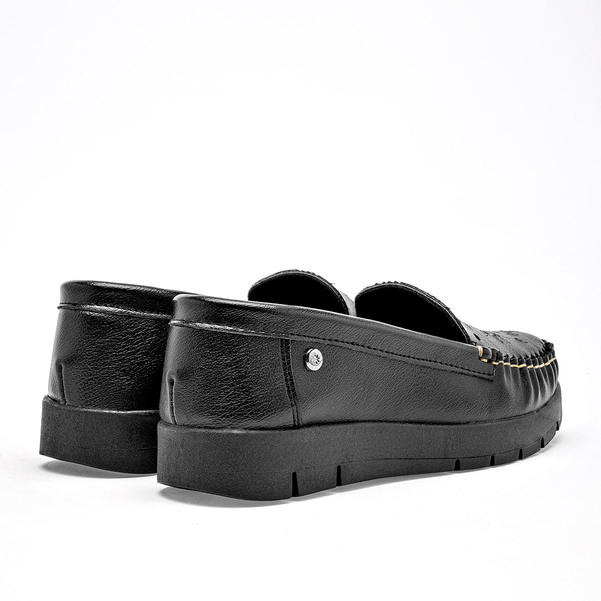 ZAPATO CASUAL MUJER MORA CONFORT OPALO NEGRO