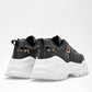 TENIS URBANO MUJER MORAMORA DEVANI NEGRO BEIGE