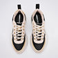 TENIS URBANO MUJER MORAMORA ELIANA NEGRO LATTE ORO