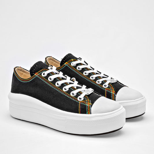 TENIS URBANO MUJER MORAMORA HELENA NEGRO