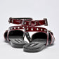 Flats Casual Charol Moramora Mujer Iliana Vino