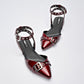 Flats Casual Charol Moramora Mujer Iliana Vino