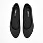 Flats Casuales Moramora Mujer Penny Negro