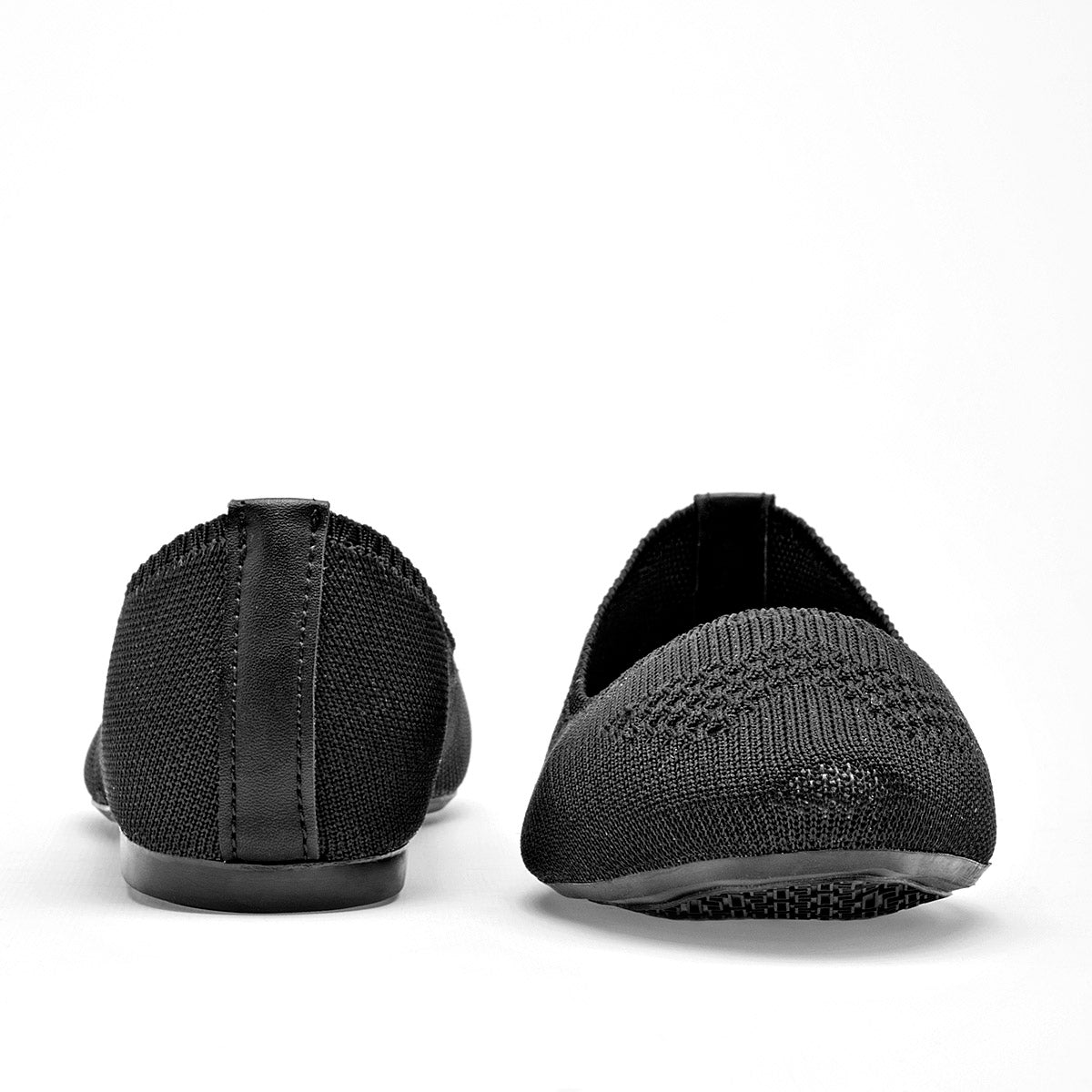 Flats Casuales Moramora Mujer Penny Negro