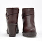 Botin Casual Mujer Moramora Masha Cafe Plataforma 8 Cm