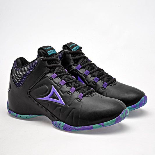 TENIS DEPORTIVO MUJER PIRMA 795 NEGRO MORADO