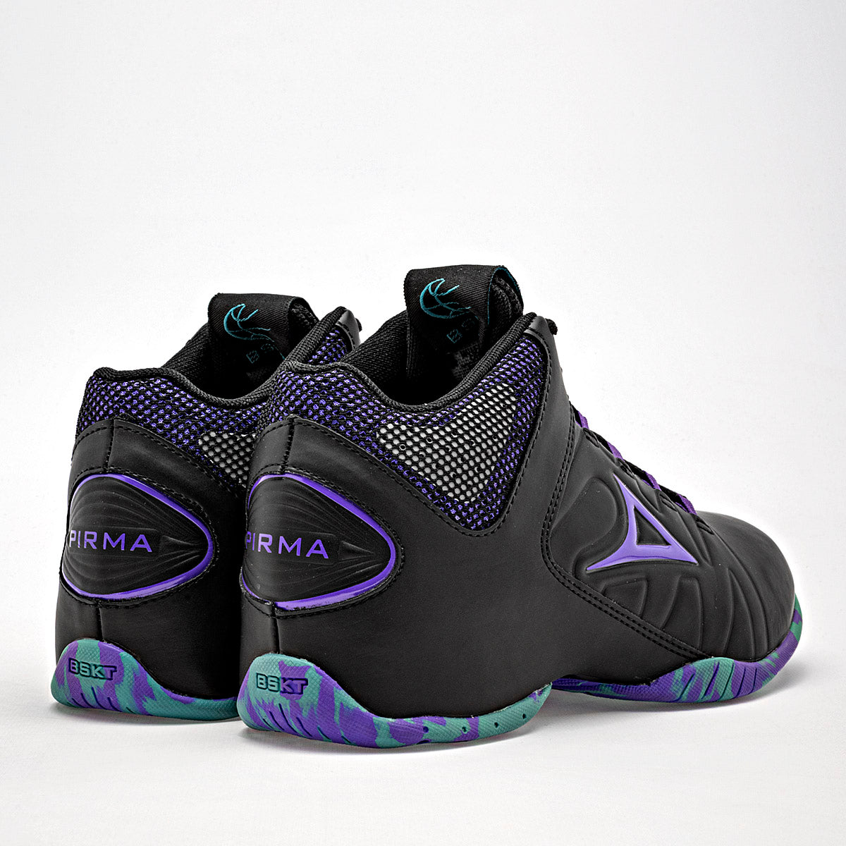 TENIS DEPORTIVO MUJER PIRMA 795 NEGRO MORADO