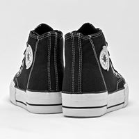 Tenis Chunki Playing Mujer 022plataf Negro Plataforma 4 Cm