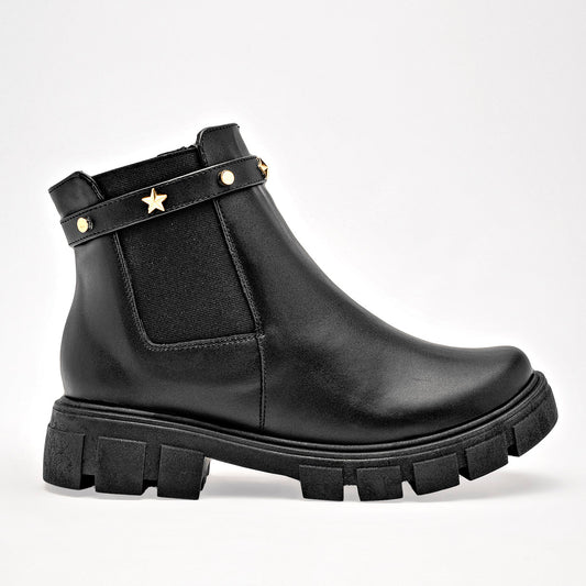 Botin Casual Queen Mujer 50258 Negro