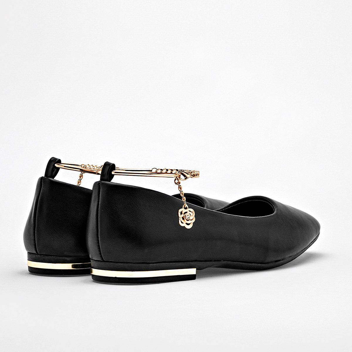 Flats Casuales Top Moda Mujer 5627 Negro