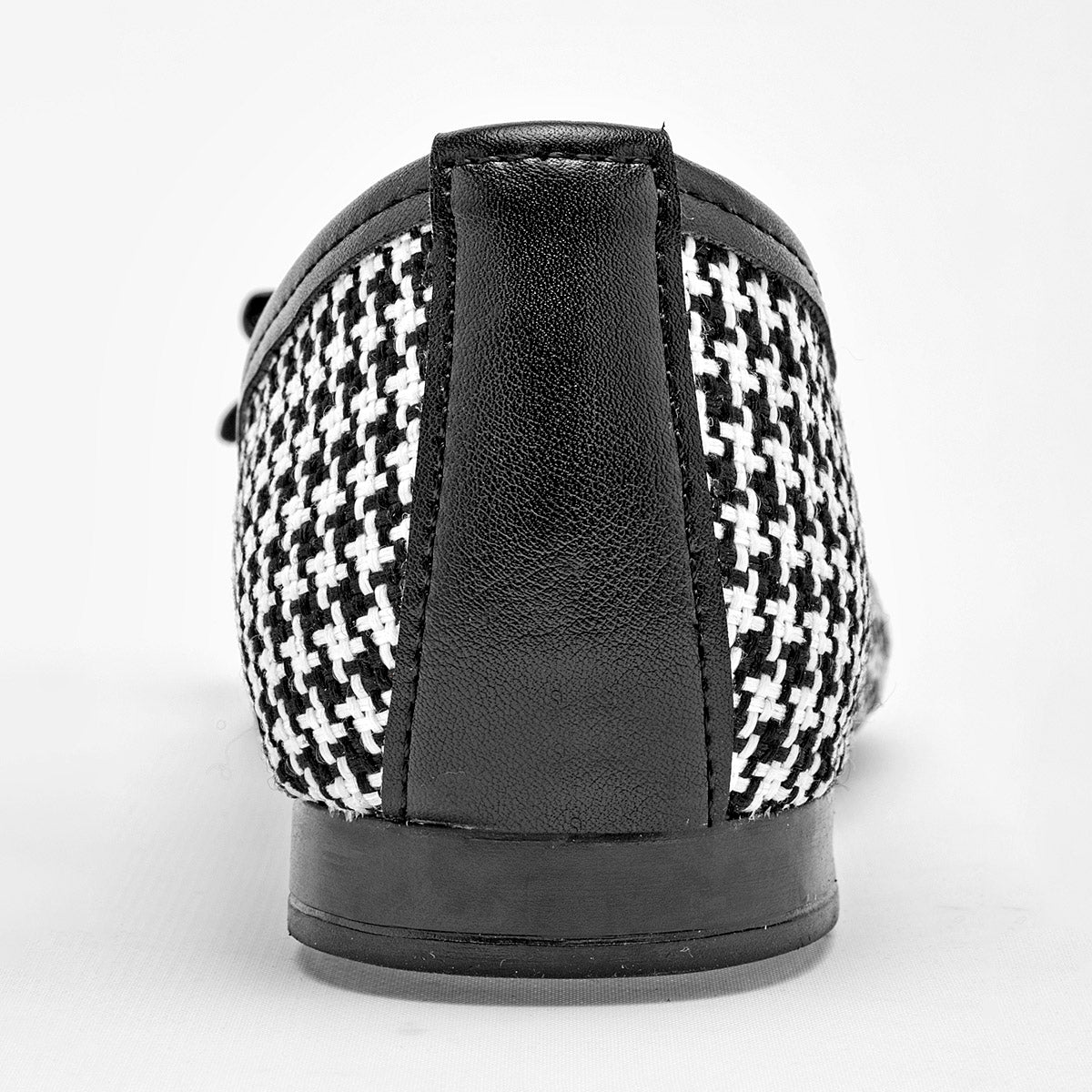 Flats Casuales Tristanni Shoes Mujer 2839 Negro Blanco