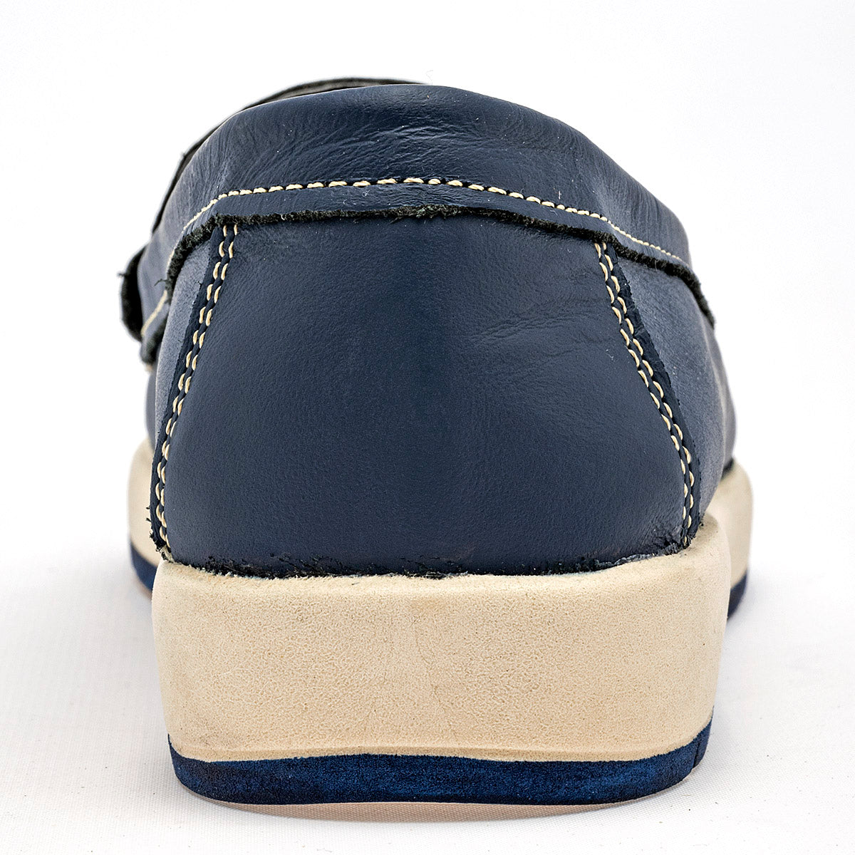 Zapato Confort Piel Tristanni Shoes Mujer 18009 Marino