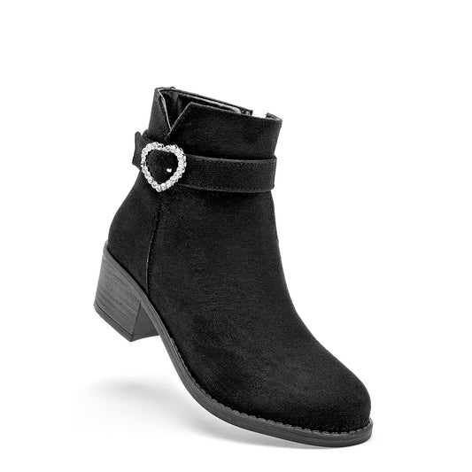      Bota Tropicana Niñá Tr380018s Negro Tacon 4 Cm