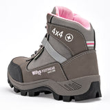 Botin Casual Willys Mujer Polonia Gris