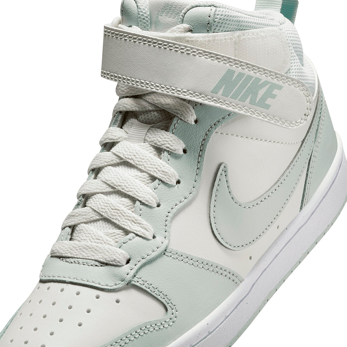 TENIS URBANO JUVENIL NIKE Court Borough Mid 2 (BG) BLANCO VERDE