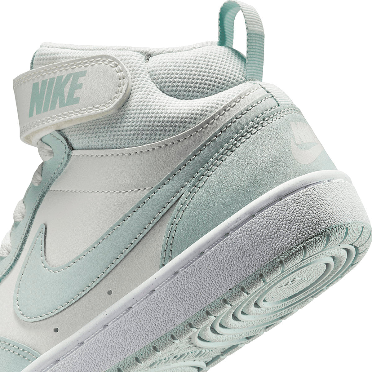 TENIS URBANO JUVENIL NIKE Court Borough Mid 2 (BG) BLANCO VERDE
