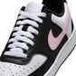 TENIS URBANO MUJER NIKE W  Court Vision Lo NN BLANCO NEGRO ROSA