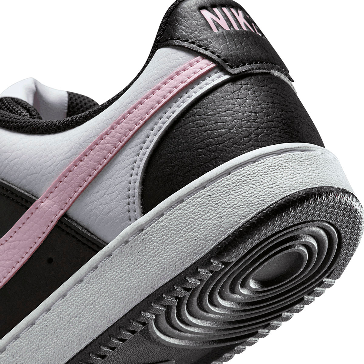 TENIS URBANO MUJER NIKE W  Court Vision Lo NN BLANCO NEGRO ROSA